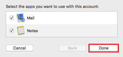 memilih aplikasi email di mac