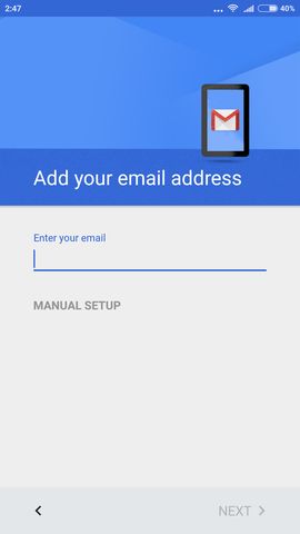 cara setting email kantor di android