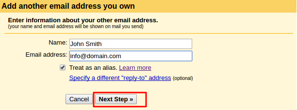 email gmail dengan domain