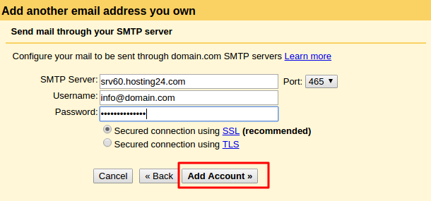 memasang domain sendiri di gmail