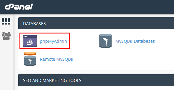 Cara import database MySQL via phpmyadmin
