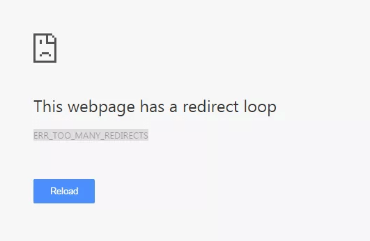 ERR_TOO_MANY_REDIRECTS