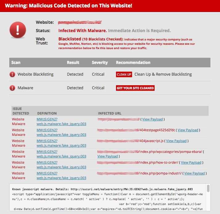 ilustrasi membersihkan malware di website dengan sucuri