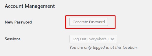 ganti password login