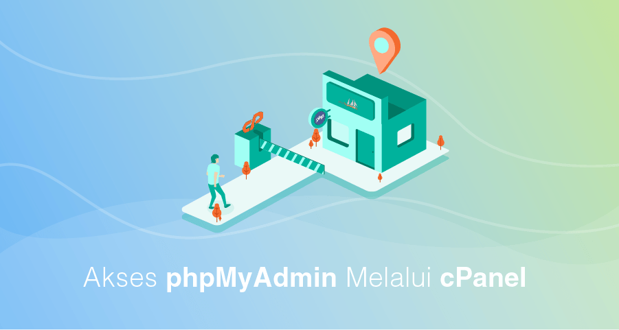 ilustrasi cara login ke phpmyadmin tanpa cpanel