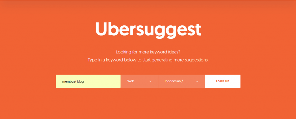 Ubersuggest how to do keyword research