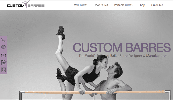 4. contoh website toko online custom barres