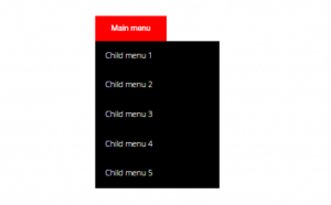 cara membuat menu CSS dropdown - 2