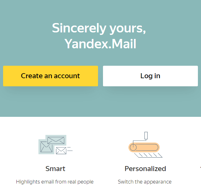 gratis yandex email