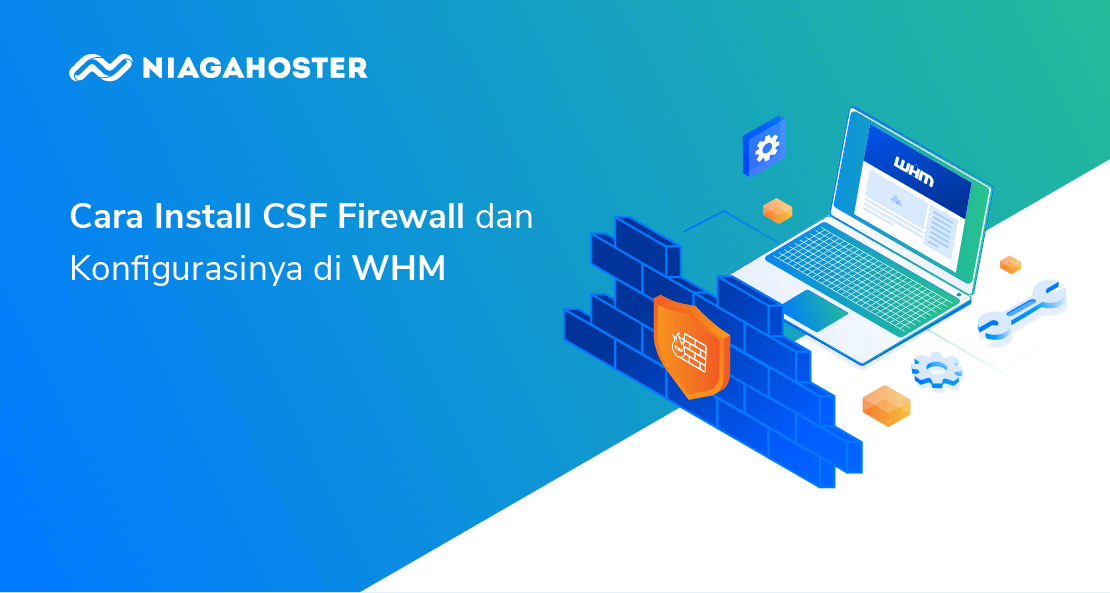 cara install csf firewall