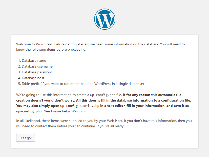 Setting WordPress di Debian 9