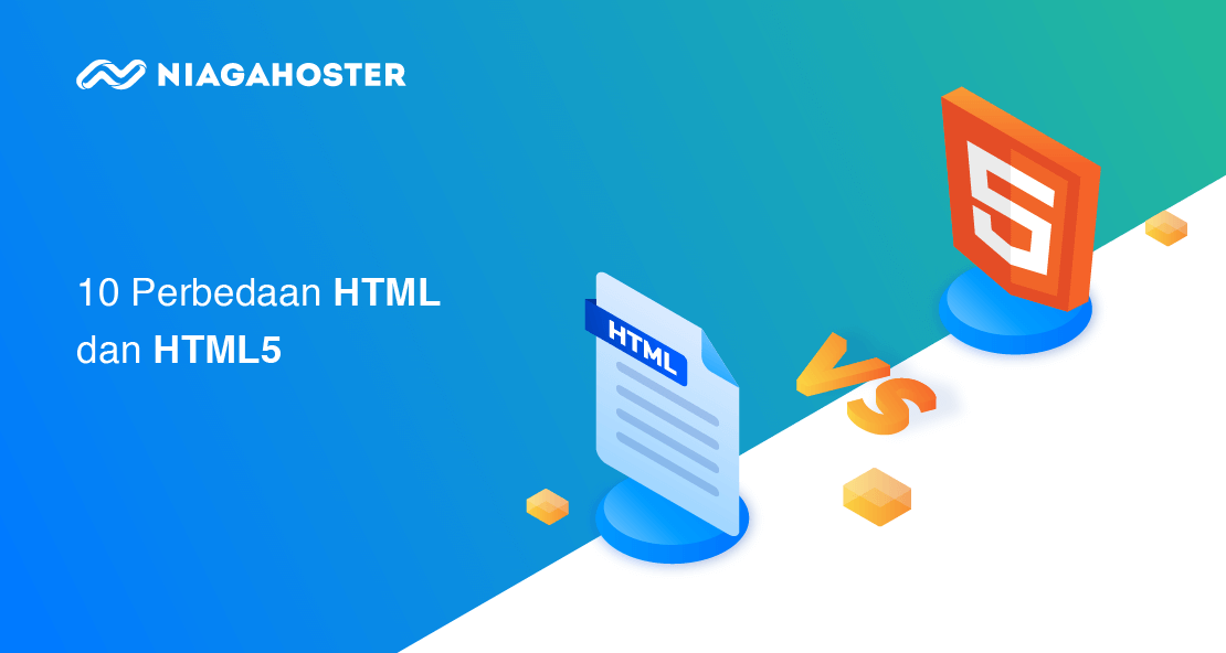 Featured image perbedaan HTML dan HTML5