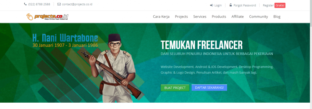 Situs Freelance Indonesia Projects
