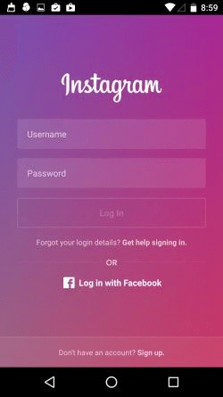 cara membuat akun instagram bisnis	
dengan login ke akun yang sudah terdaftar