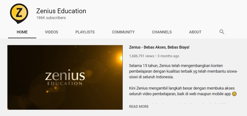 contoh trailer channel youtube