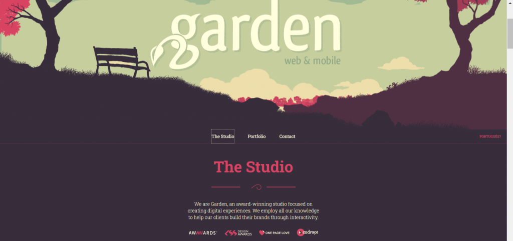 Website Garden Studio