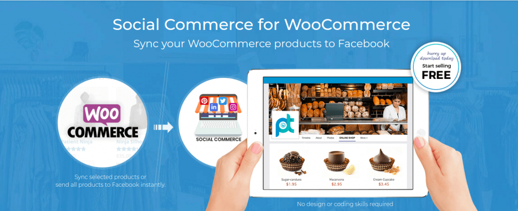 Salah satu plugin Facebook for WooCommerce, WooCommerce to Facebook Shop