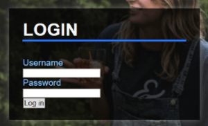 Mendesain Kolom Username dan Password